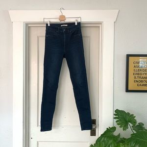 Levi’s Mile High Super Skinny Jean 27